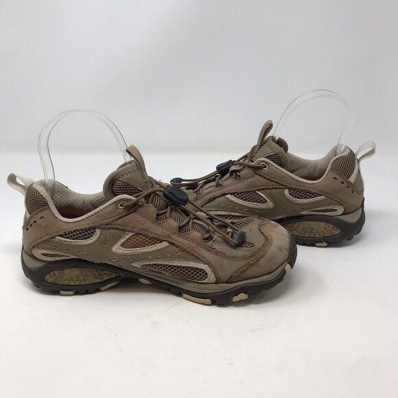 Merrell Women's Siren Athena Hiking Shoes Size 7.5 Brown Athletic Trail Vilbram - Picture 6 of 10